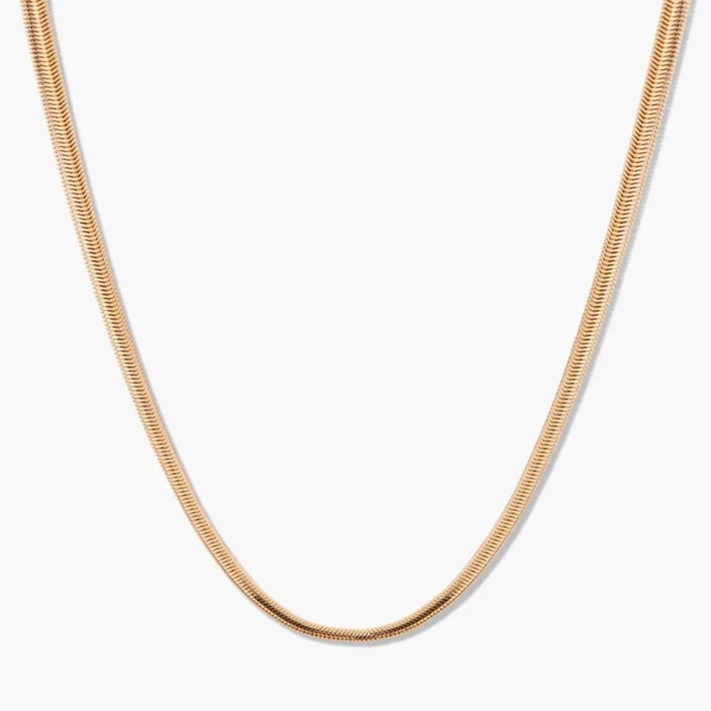 Brook & York 14K Gold Plated Izzy Herringbone Choker Necklace - Gold Plated
